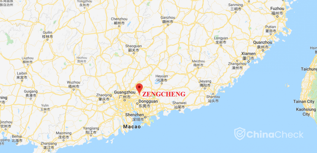 Zengcheng in China