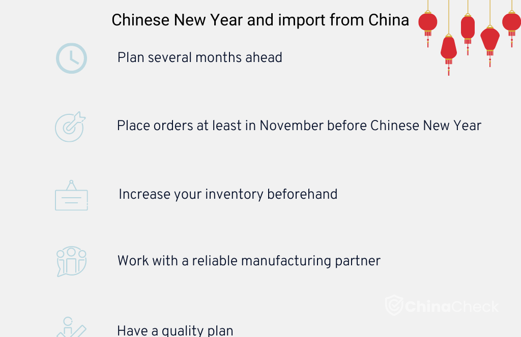 Chinese New Year and import preparations