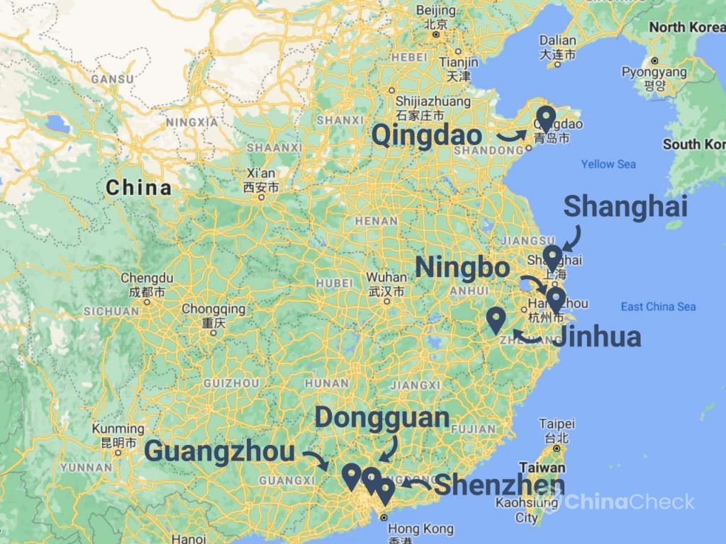 Beauty industry products map