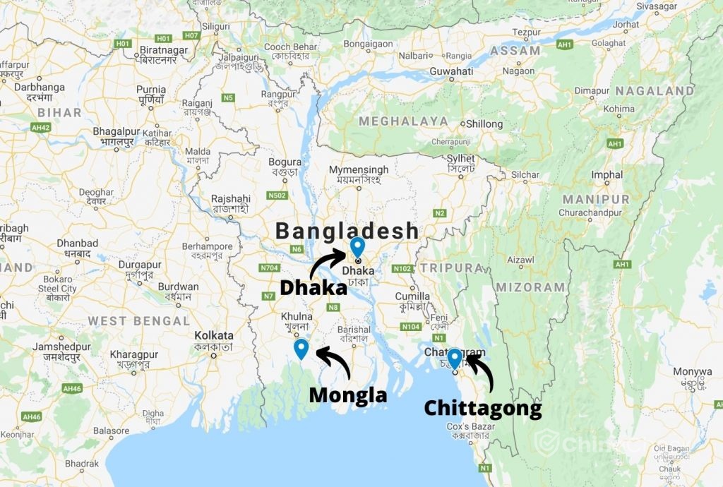 Ports in Bangladesh