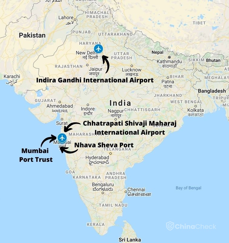 Transport from India