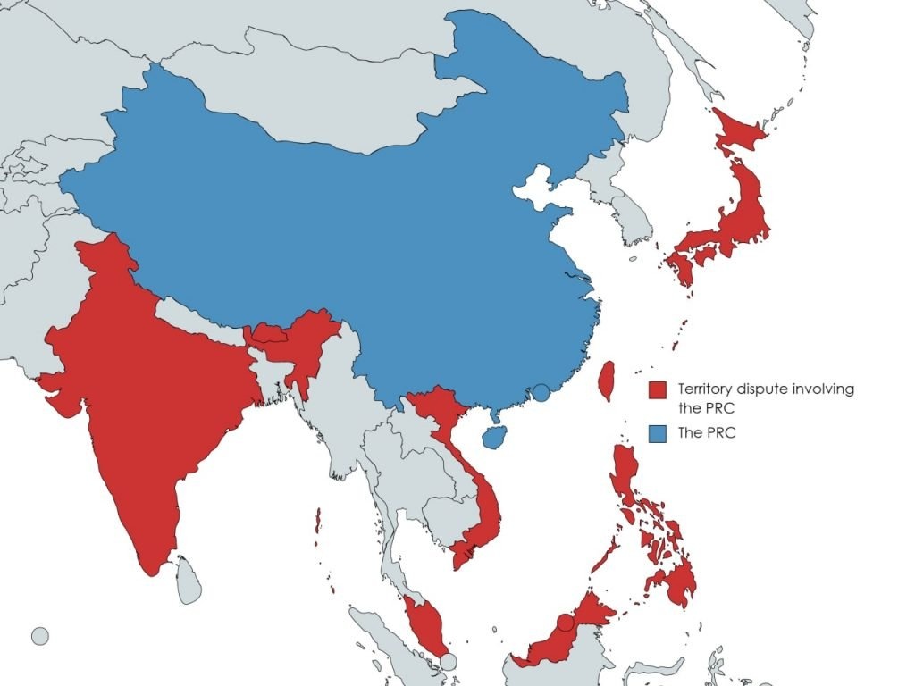 China's territorial claims