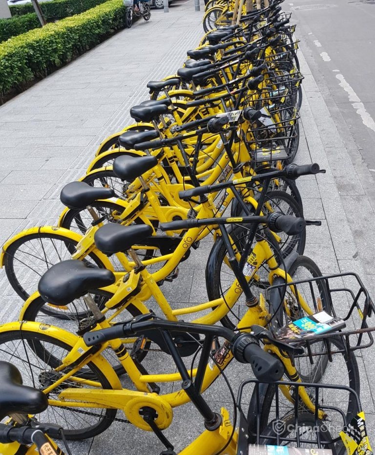 Cost of living in Shanghai bikes