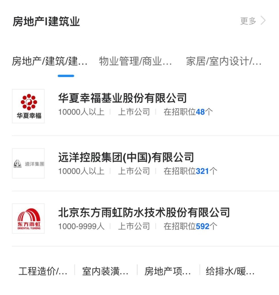 Jobs in Shanghai