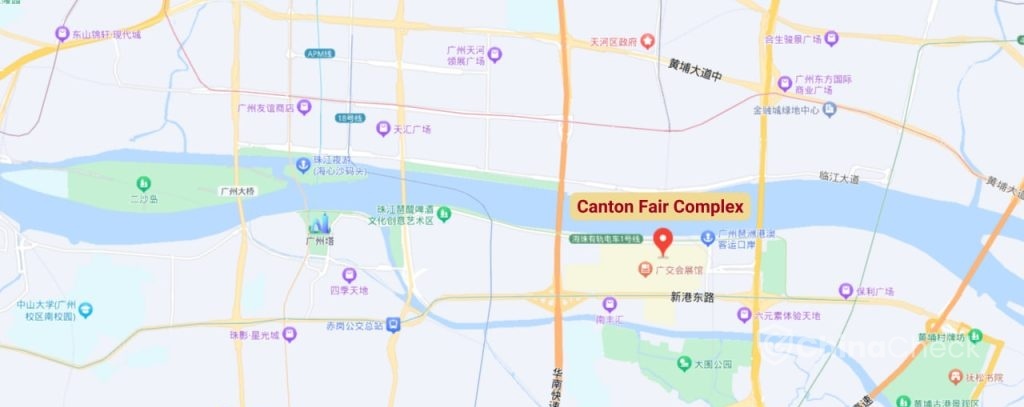 Canton Fair Complex on map