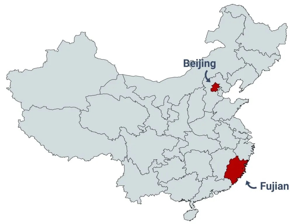 Factories in Fujian