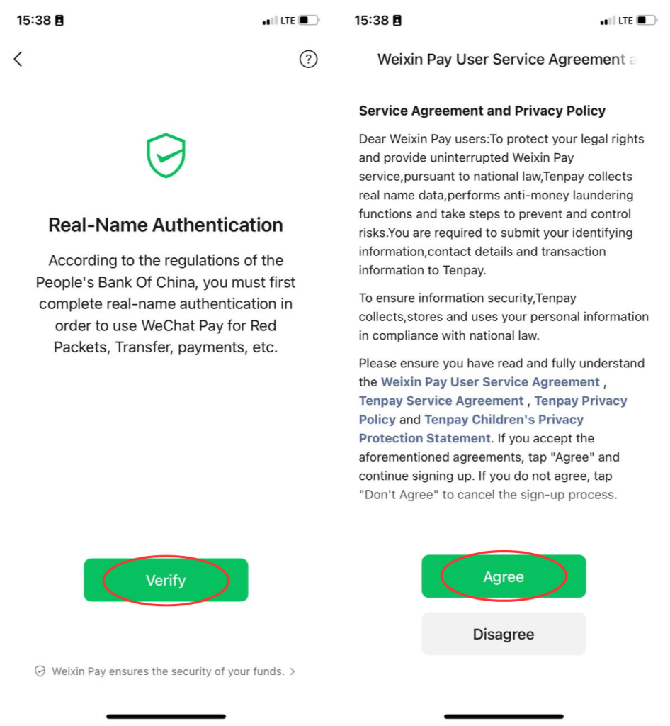 set up wechat pay 6