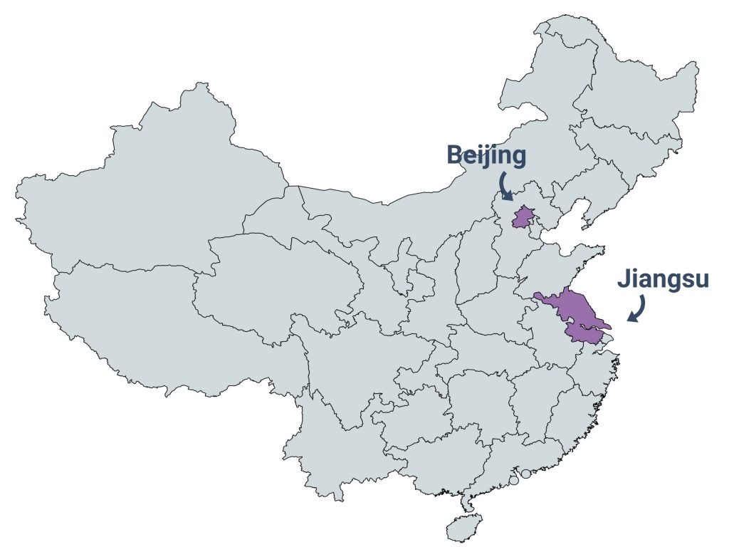 Jiangsu in China