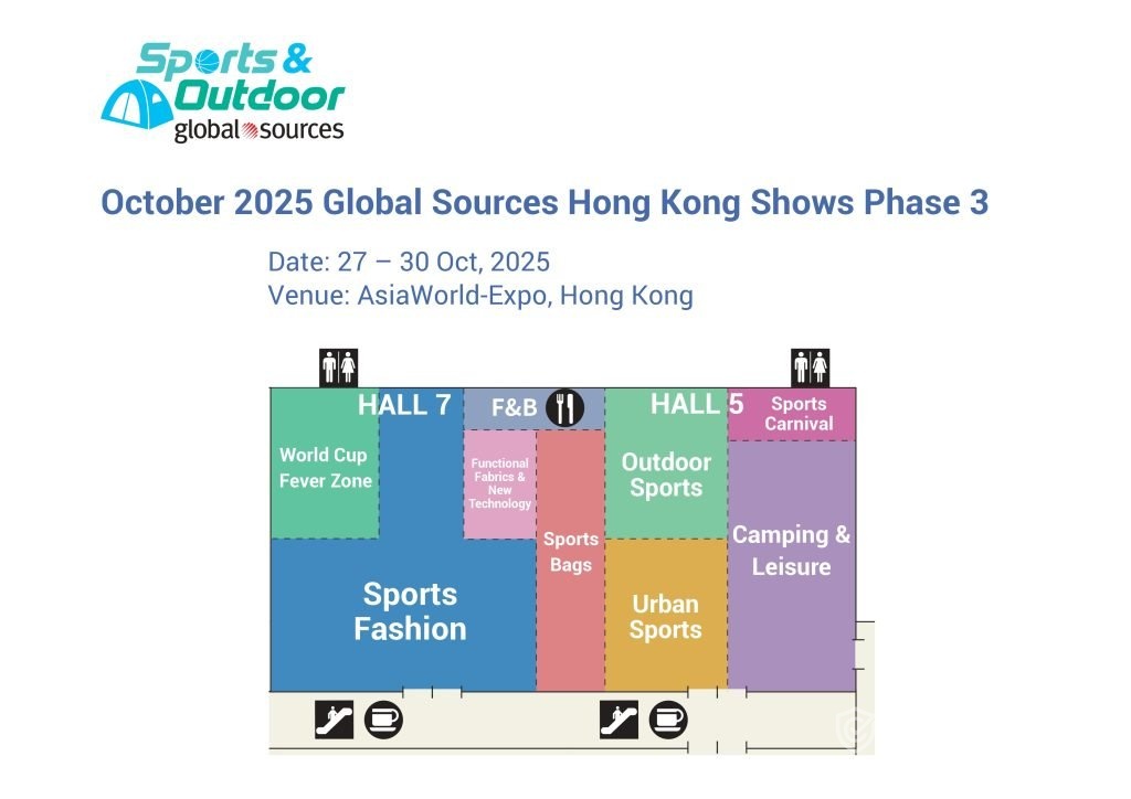 Global Sources Hong Kong Shows Phase 3 Floorplan